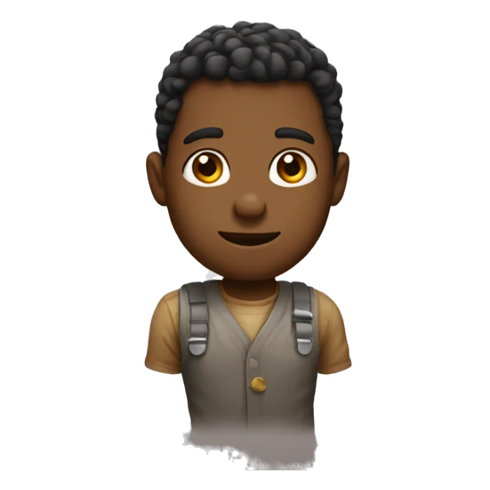 Cute sh emoji sticker