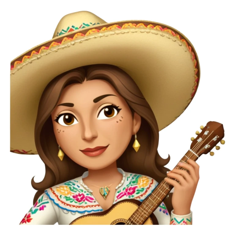 Mariachi Guitarist sticker