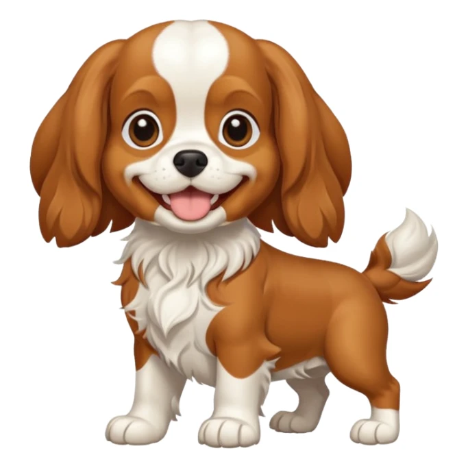 Cavalier King Charles Spaniel dog Preliminary Acceptance Inspection sticker