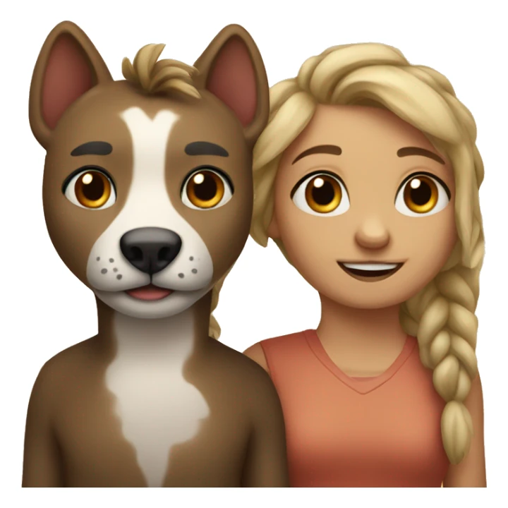 animal couple sticker