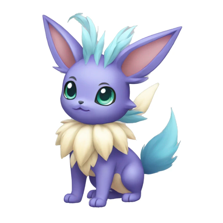 Kawaii Eeveelution-Cute-Pokémon-fusion full body sticker