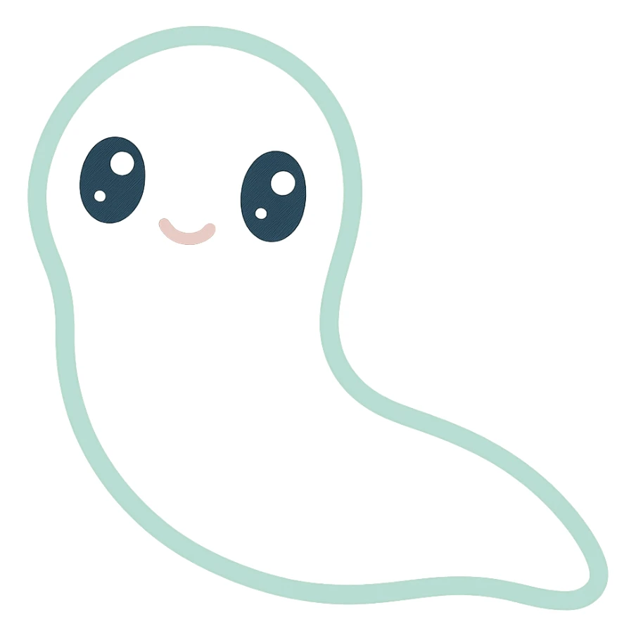 planaria, cute cartoon style, rounded shapes sticker