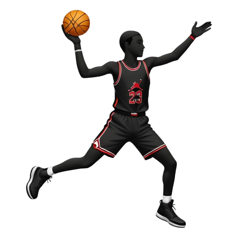 Jordan jumpman outline sticker