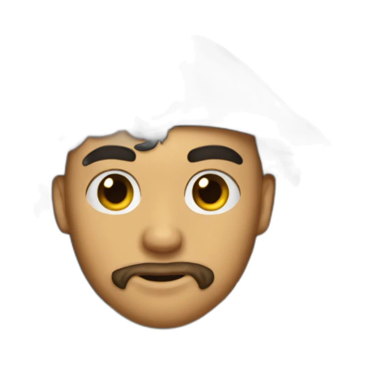 pirate Heart-Eyes Face sticker