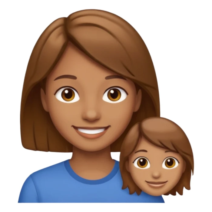 Una camara color carmelita claro color piel sticker