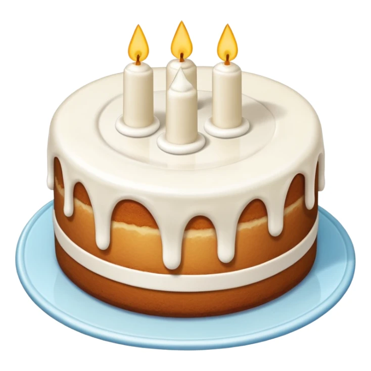 cake, but upside down sticker