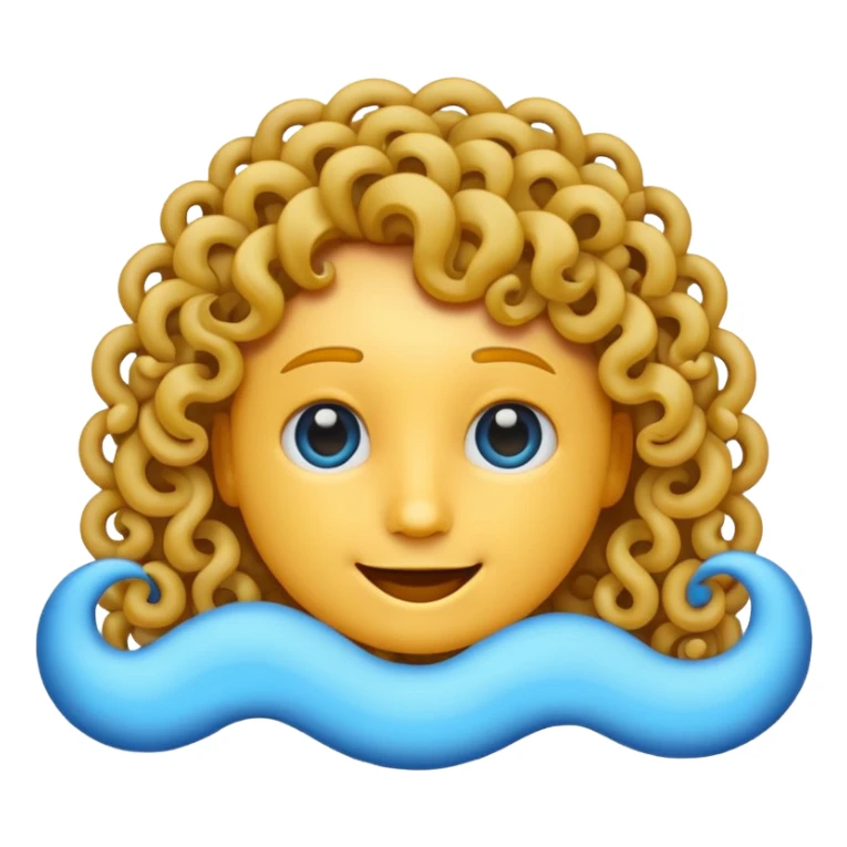 Skyblue color verified emoji with curly border  sticker