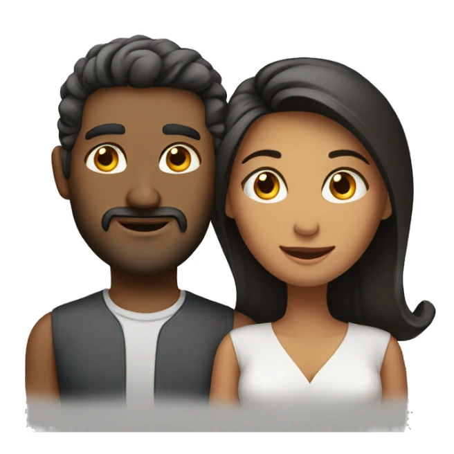 Husband wife  sticker