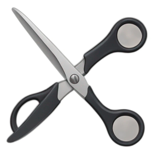 hairdresser scissors sticker