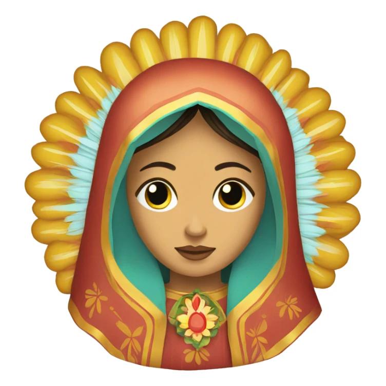 Our lady of Guadalupe  sticker