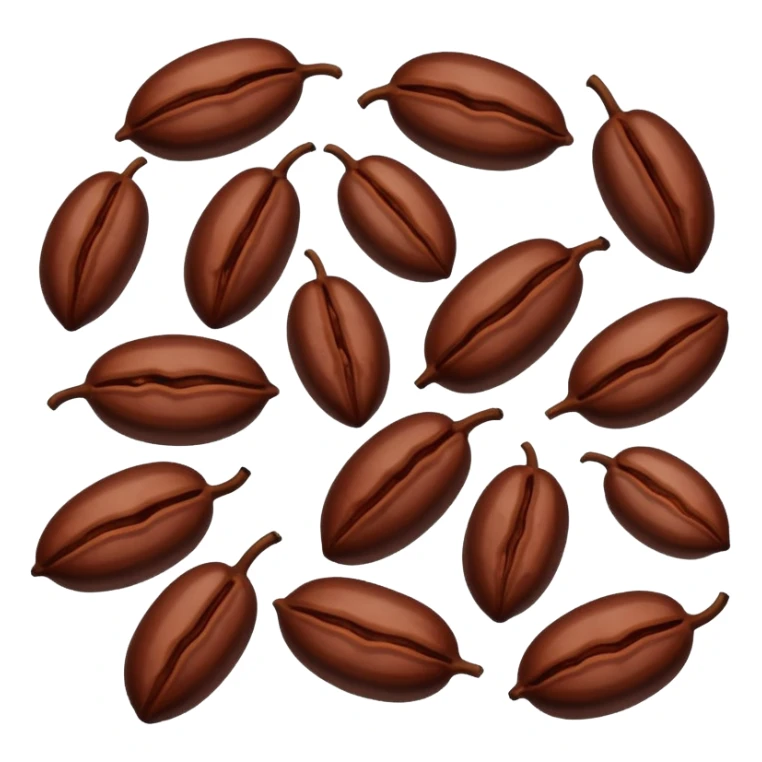 now generate beans of cocoa sticker