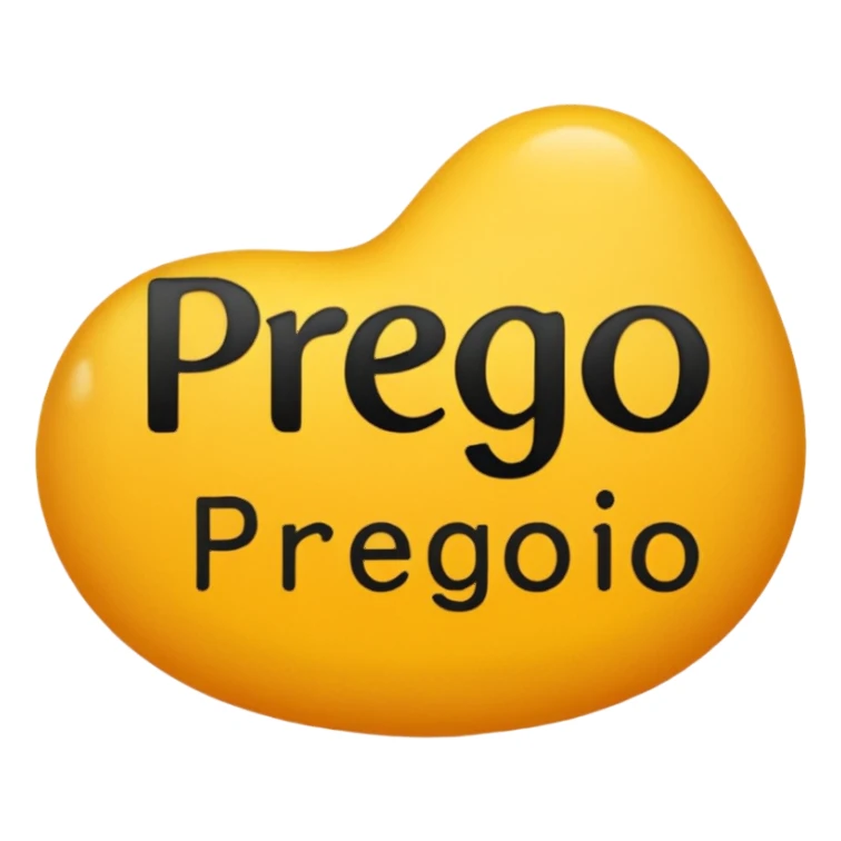 the Italian way of saying "You're welcome" sticker