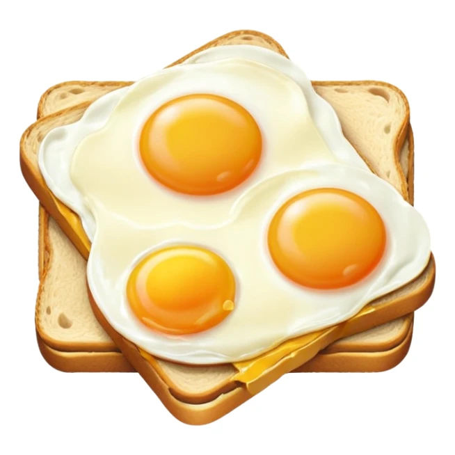 Butter sandwich eggs aesthetic  sticker