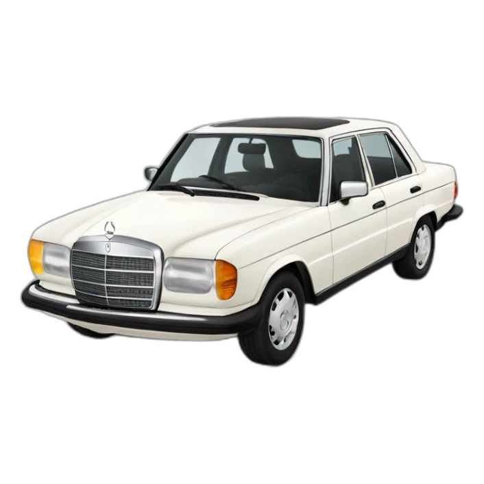 Voiture Mercedes sticker