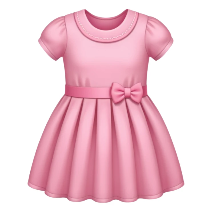 Baby dress pink sticker