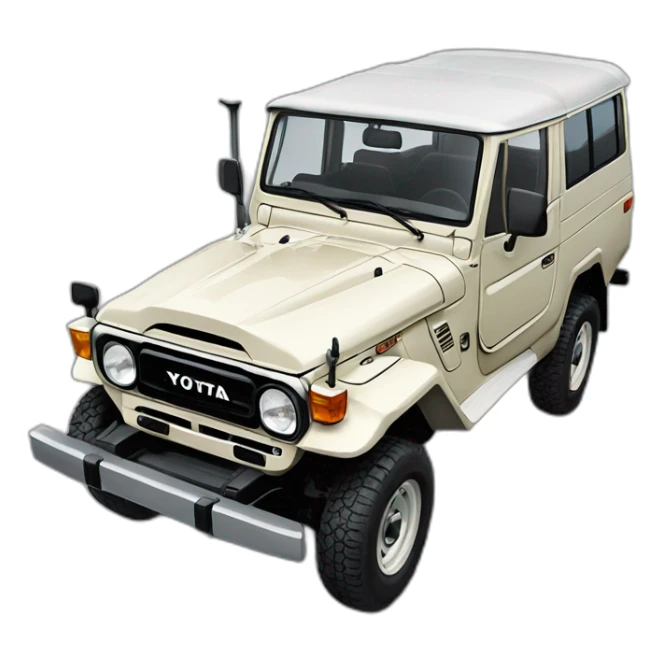 Toyota Land Cruiser 1988 sticker