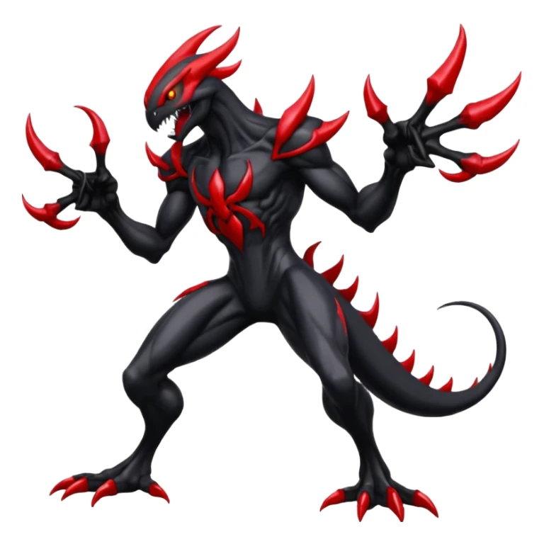 Venom-Zekrom-Darkrai-Scizor-fusion, full body sticker