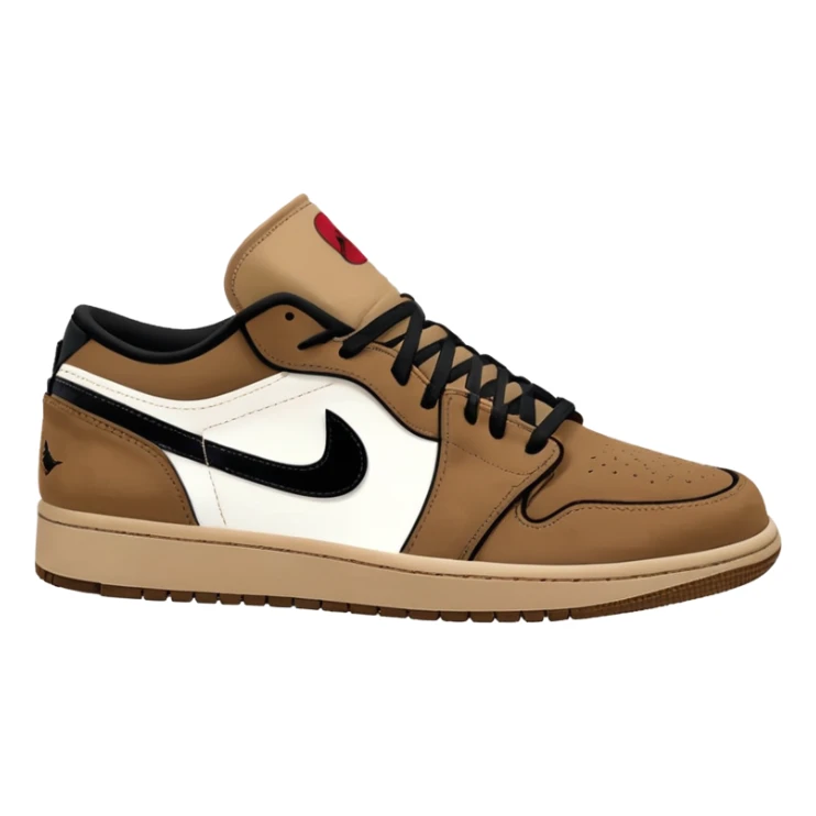Jordan 1 low Travis scott Reverse sticker