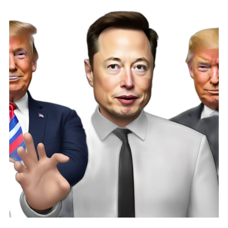 Elon-musk-with-Trump sticker
