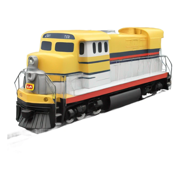 Model train sticker