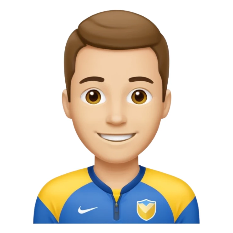 Myself in boca juniors jersethat's not boca's kit sticker