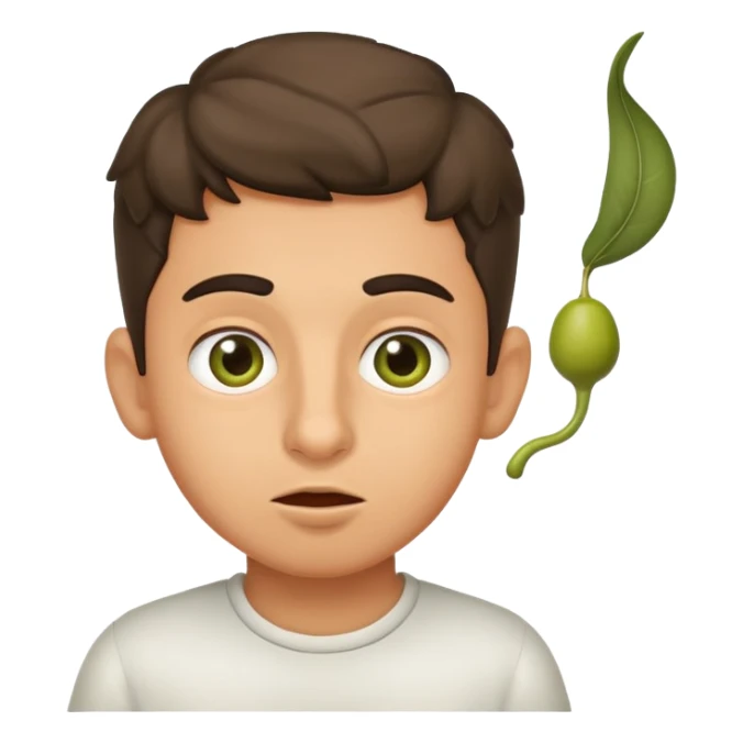 Italian boy farting sticker