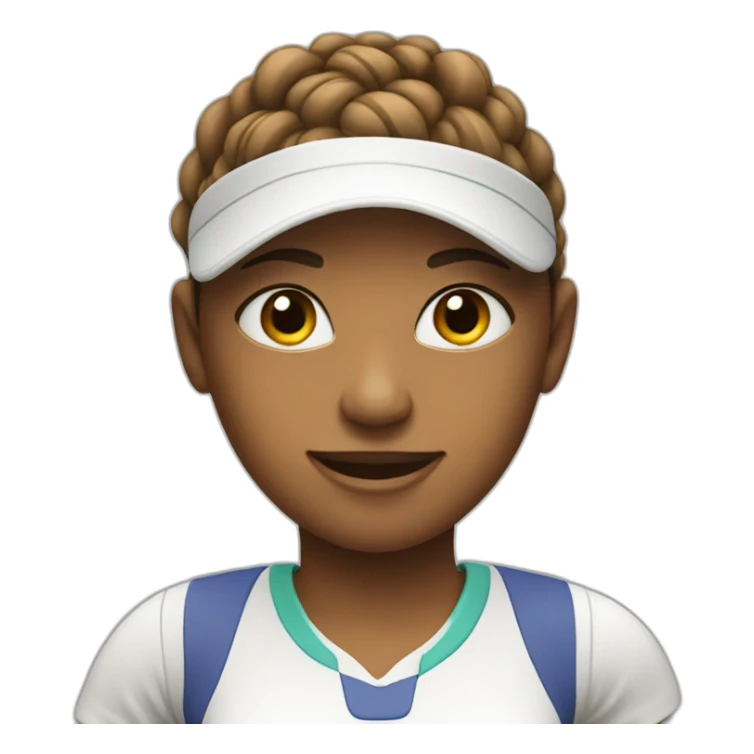 tennis player woman sticker