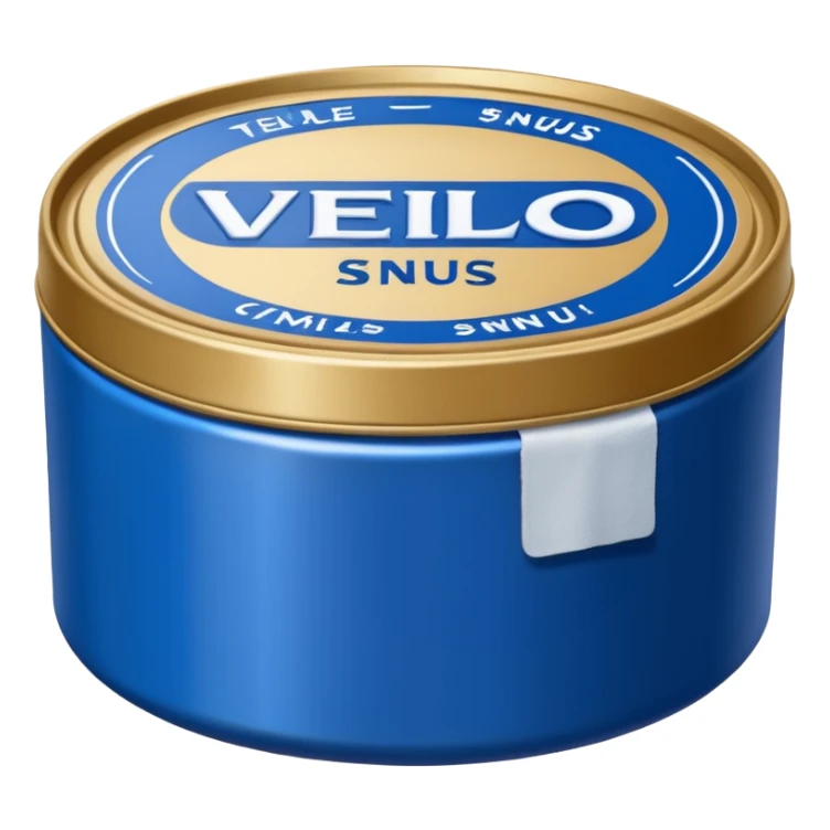 an emoji of a can of Velo snus sticker