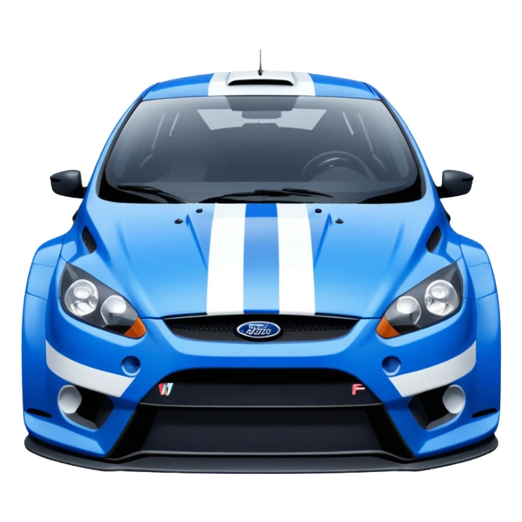 Ford Focus RS WRC best view with some cool grafics sticker