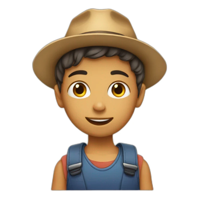 Garçon amoureux de fille sticker