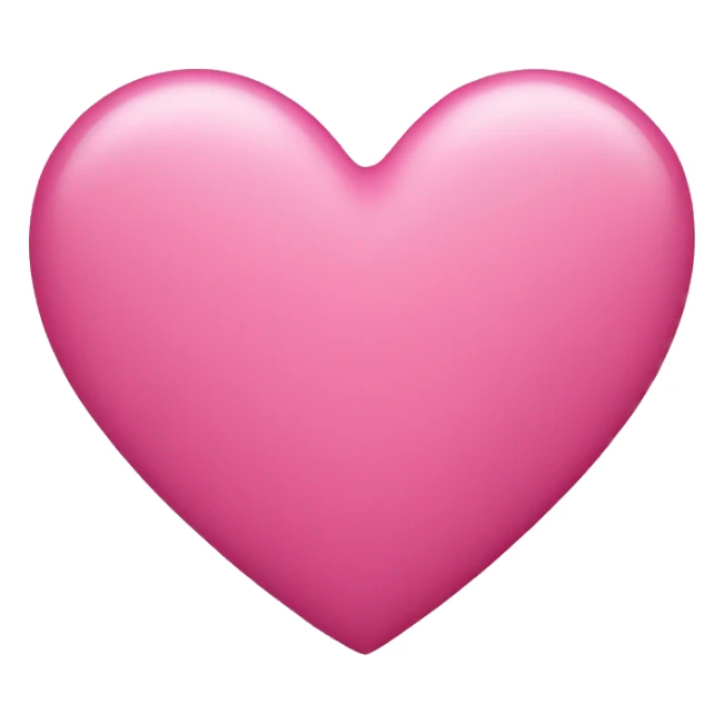 Pink heart sticker