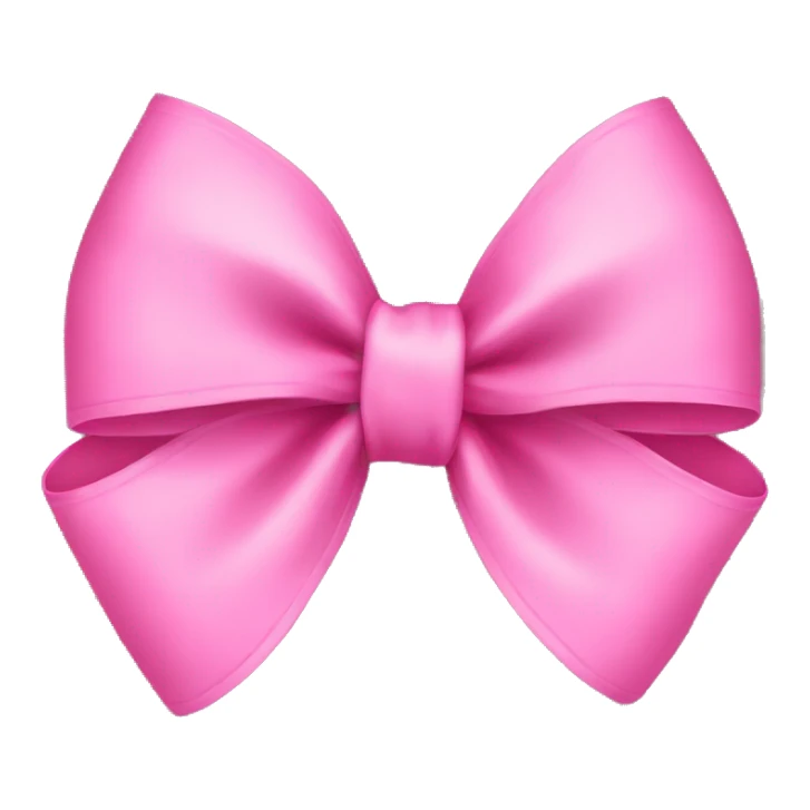 Pink bow  sticker