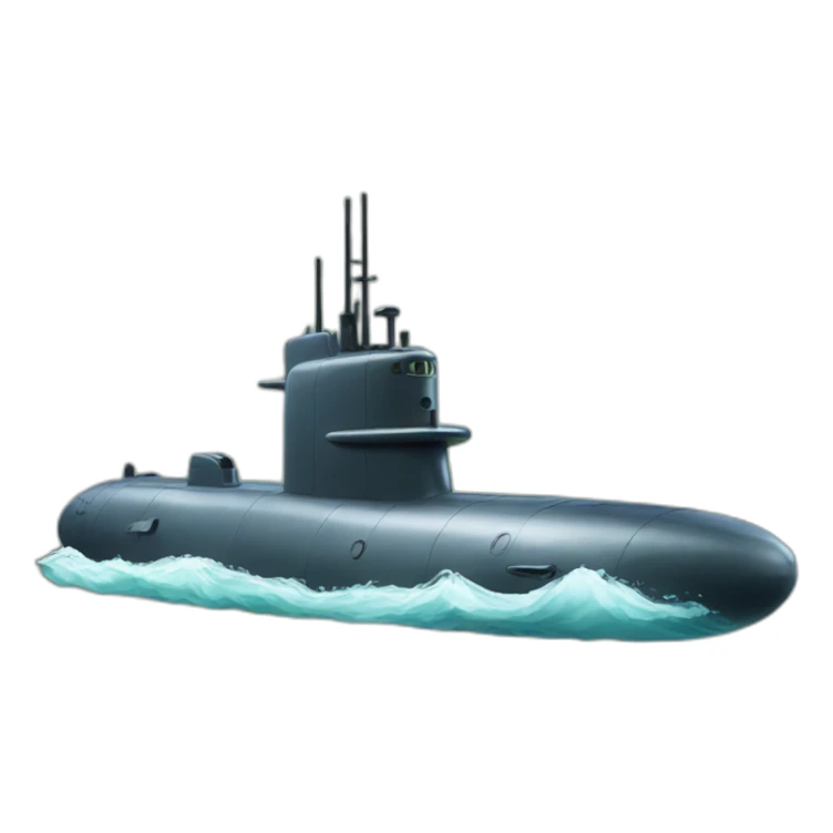 military submarine sticker