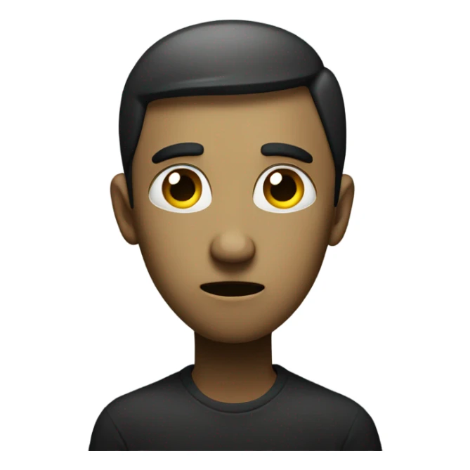 confrontation in the dark, make him a little more sad  sticker