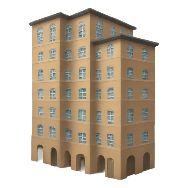 several multi-story buildings sticker