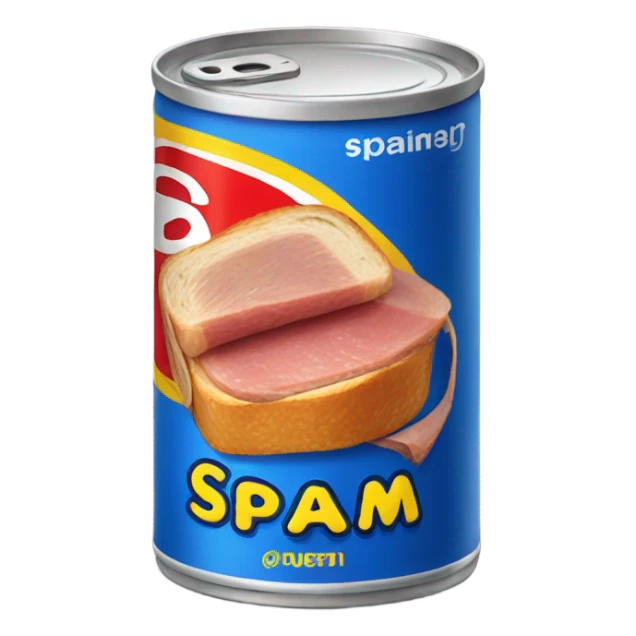 Can of spam $5 sticker