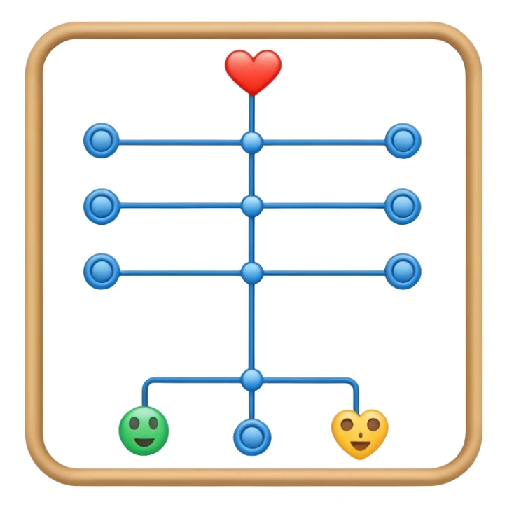 genograma sem nada escrito sticker