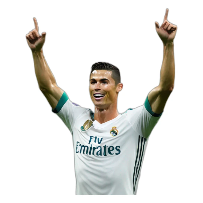 Cristiano Ronaldo celebrate sticker