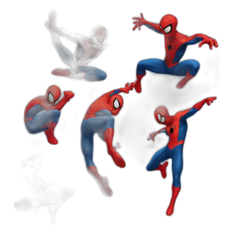 Spider man qui fait un dab sticker