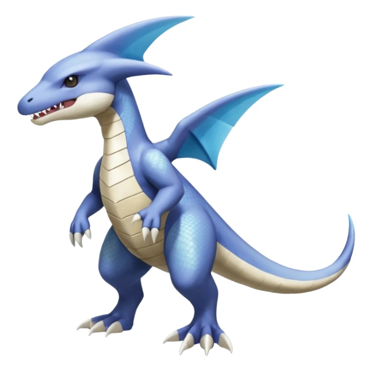 Shiny Koraidon-Latios-Marowak-Gabite-Fakémon-hybrid-creature (full body)  sticker
