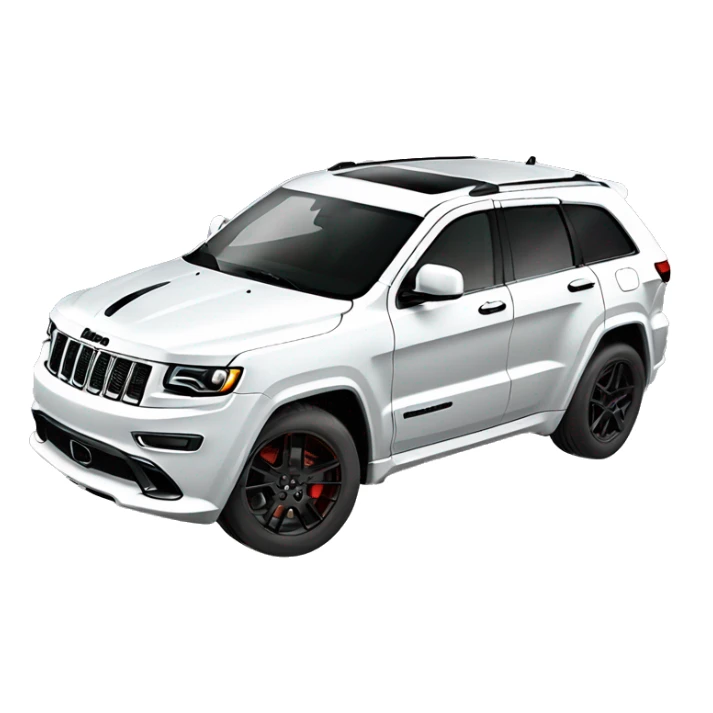 Jeep grand Cherokee track hawk sticker