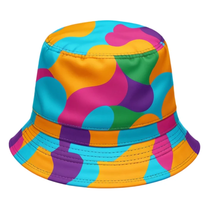 Emoji de bucket hat sticker