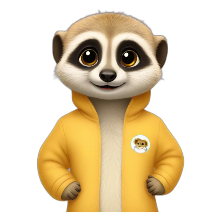baby-meerkat-oleg-pijama sticker