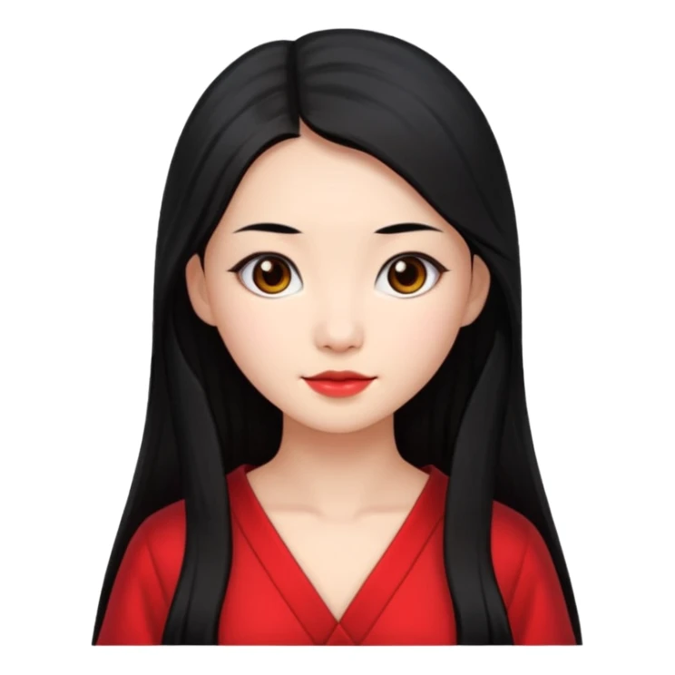 A Chinese woman  sticker