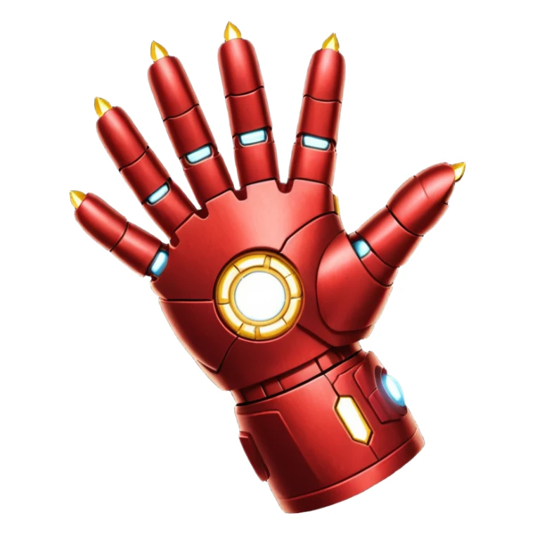 gant de iron man claquement des doigt sticker