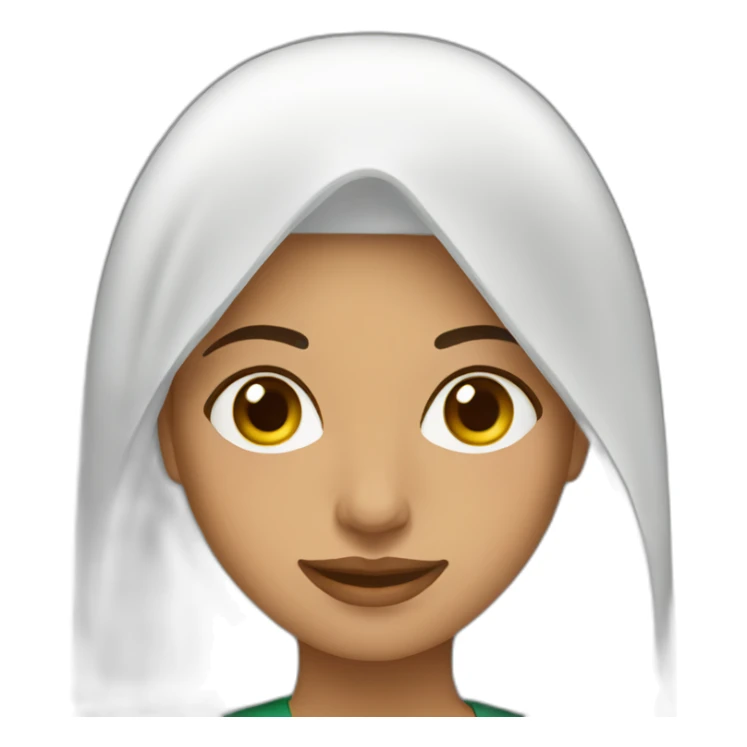 Algerian woman sticker