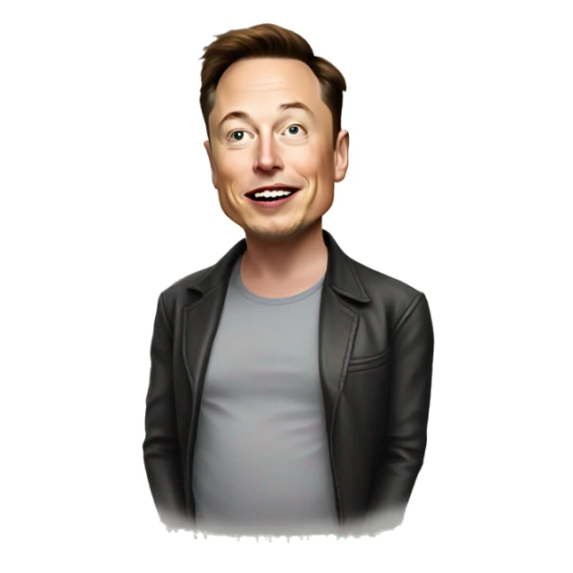 farting elon musk sticker