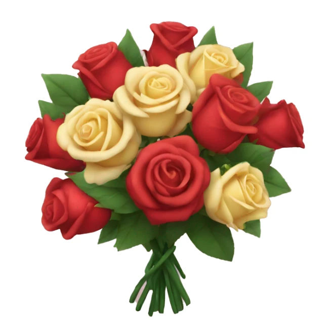 Bouquet of roses sticker