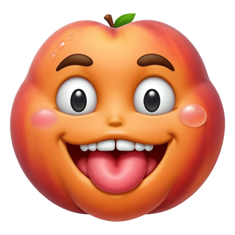 A mouth with a peach bubble saying “dollas nibba” sticker