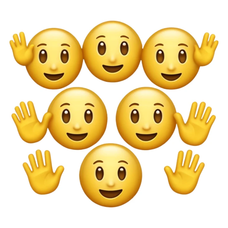 Like I want a combination of a win emoji with 100 sticker